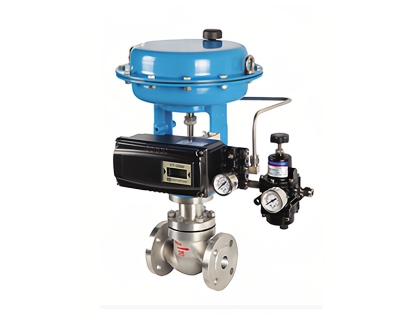 P series pneumatic single-seat control valve